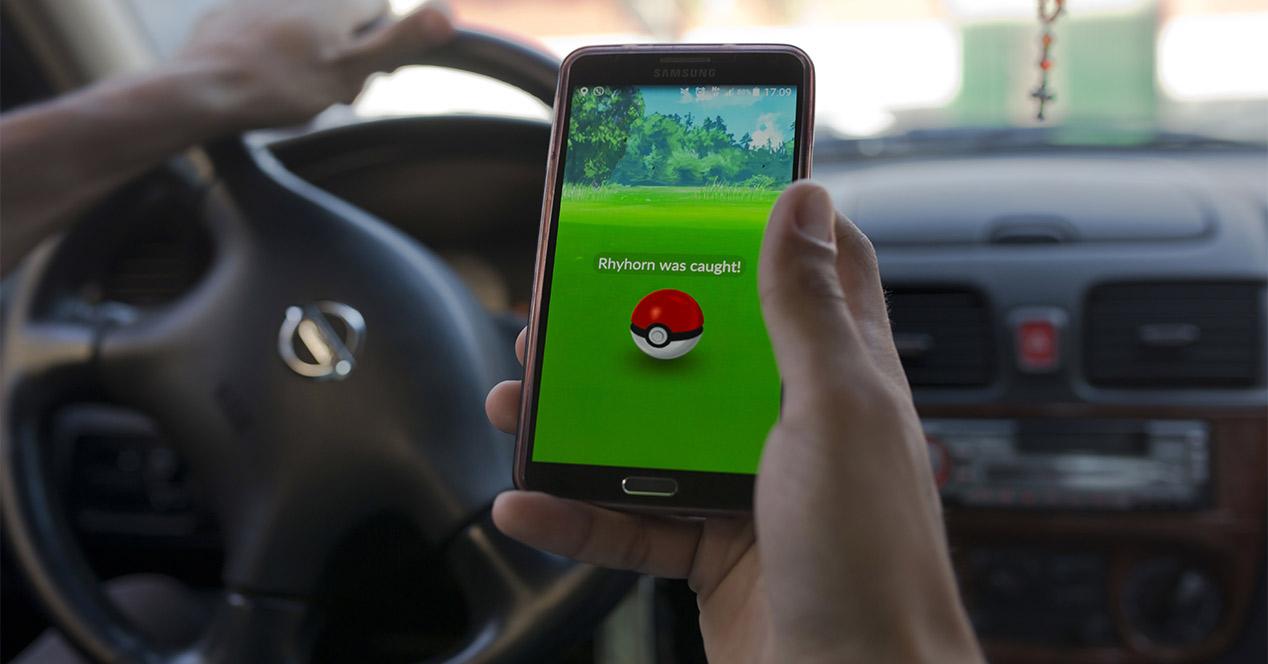 Pokémon GO desde el coche