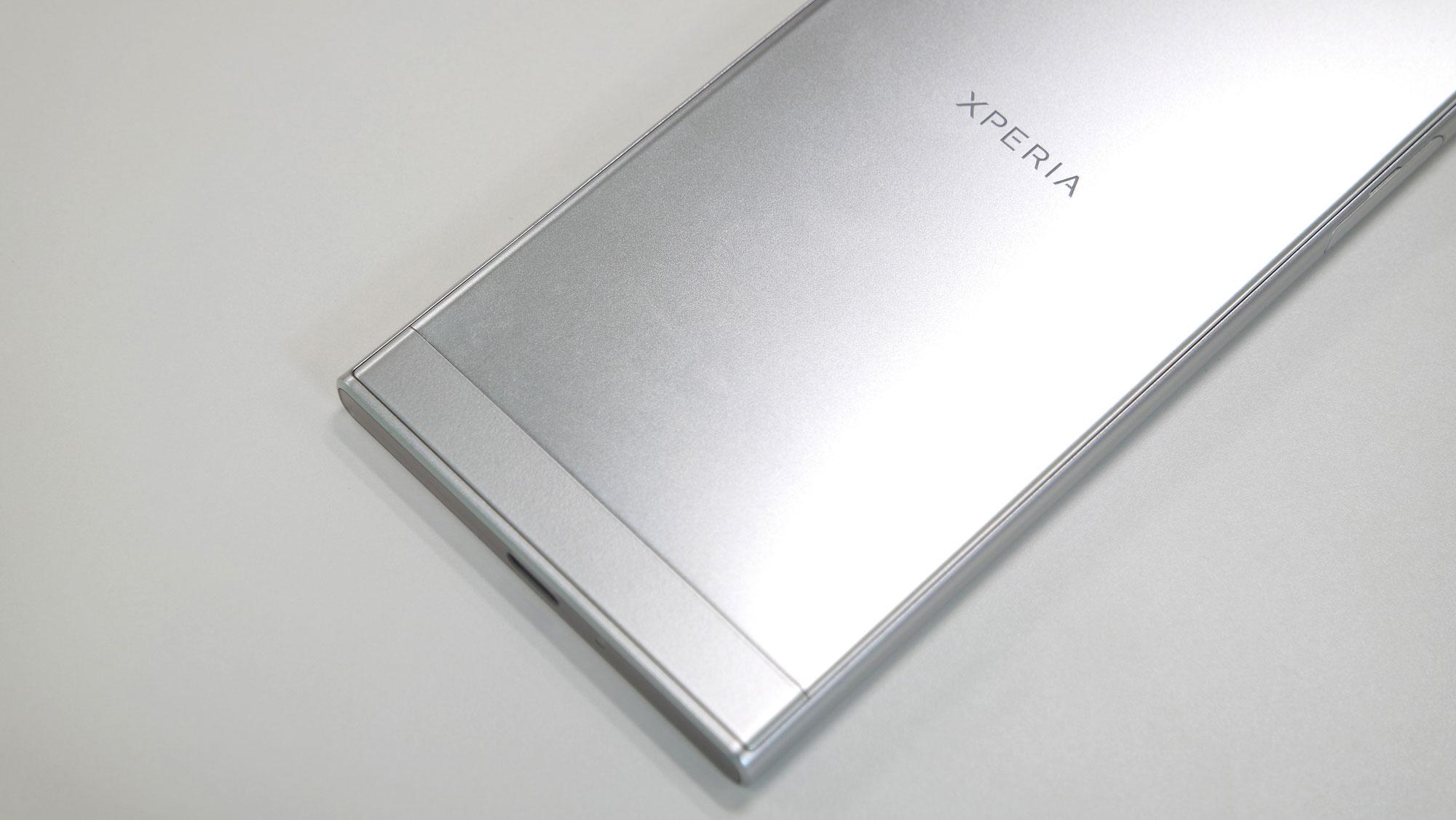Sony Xperia XZ detalle carcasa trasera