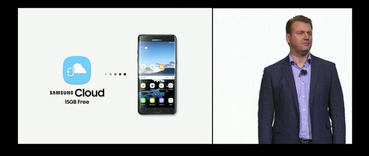 15 GB gratis de Samsung Cloud para el Samsung Galaxy Note 7