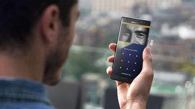 Escáner de iris del Samsung Galaxy Note 7
