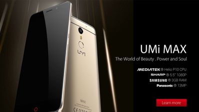 Presentación del UMi MAX
