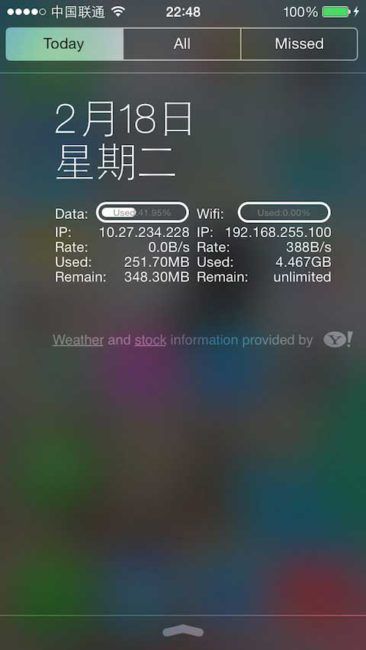 datameter tweak para iphone
