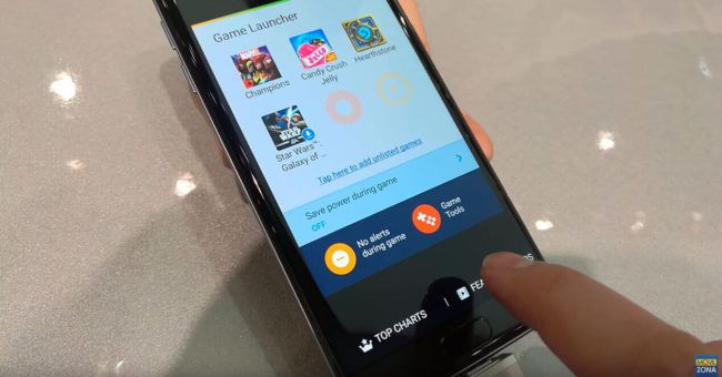 Game Launcher S7 disponible S6