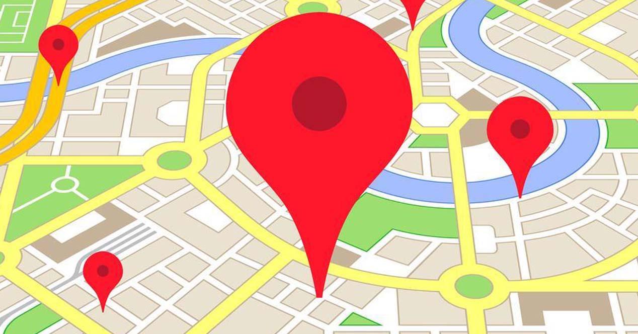 destinos google maps