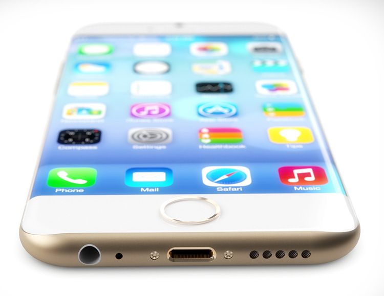 iPhone con display curvo