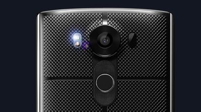 lg v10 trasera