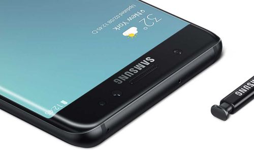 Samsung Galaxy Note 7 de color negro