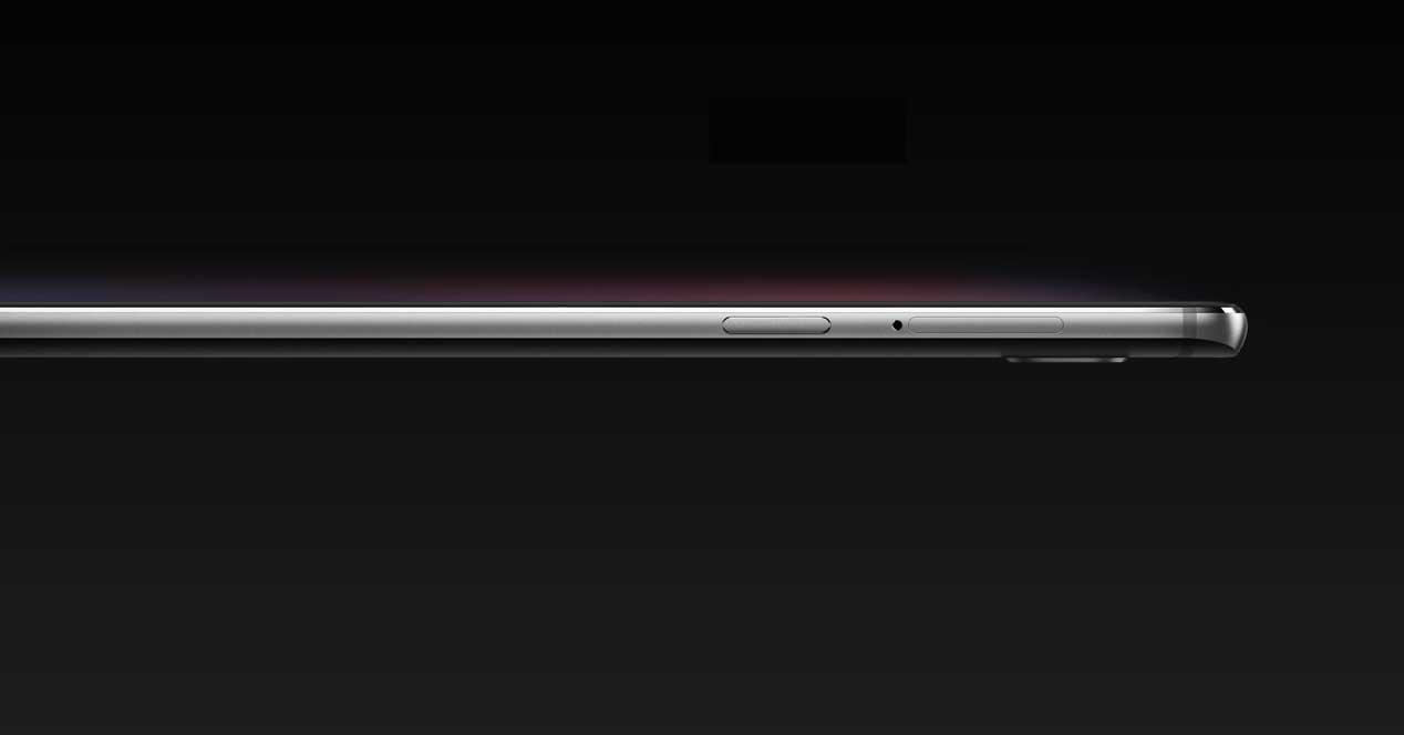 OnePlus 3 vista de perfil