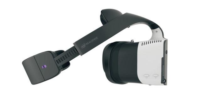 Gafas de realidad virtual Projet Alloy de Intel