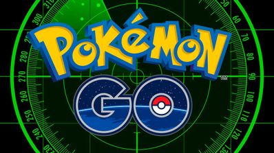 logo de pokémon go con objetivo francotirador