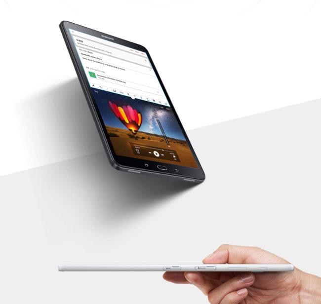 Aspecto del tablet Samsung Galaxy Tab A (2016)