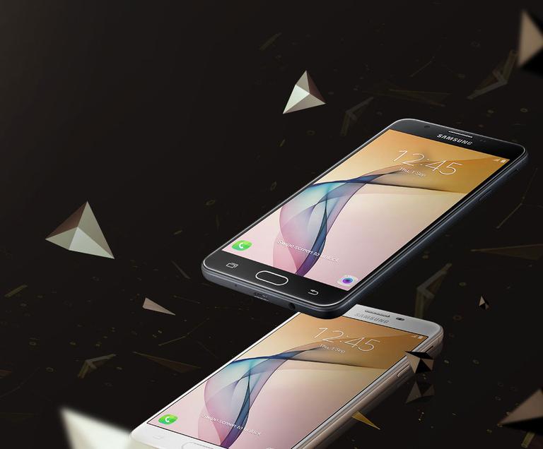 Samsung Galaxy J7 Prime en color negro y dorado