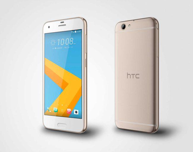 HTC One A9s dorado
