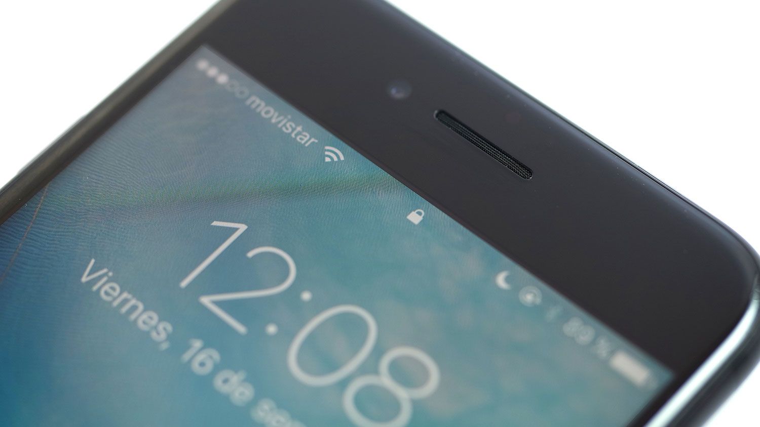 detalle de la pantalla del iphone 7