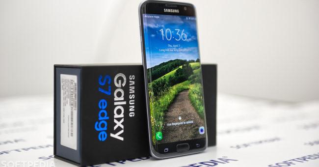Caja de embalaje del Samsung Galaxy S7