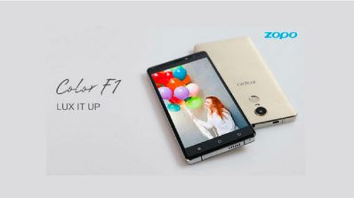 Zopo Color F1 de color dorado