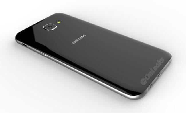 Samsung Galaxy A8 de 2016 trasera