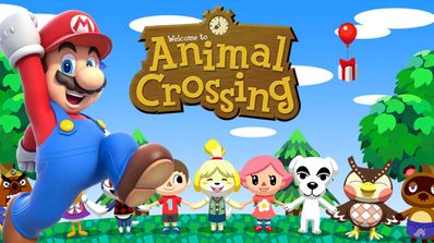 Super Mario Run en Animal Crossing