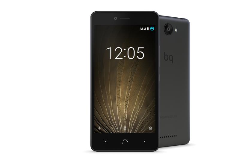 bq Aquaris U Lite con Android en color negro