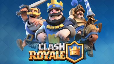 personajes y logo de clash royale