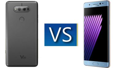 LG V20 vs Note 7