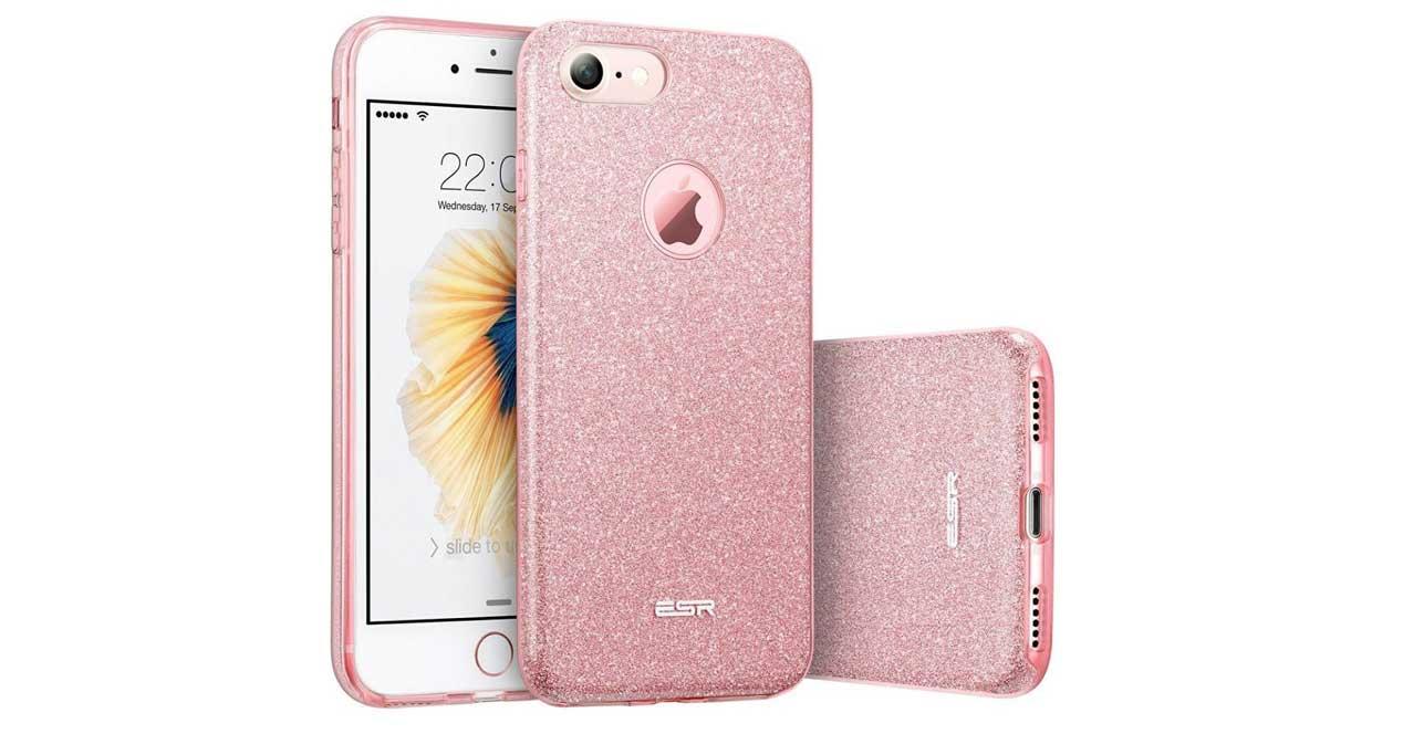 Funda iPhone 7 rosa