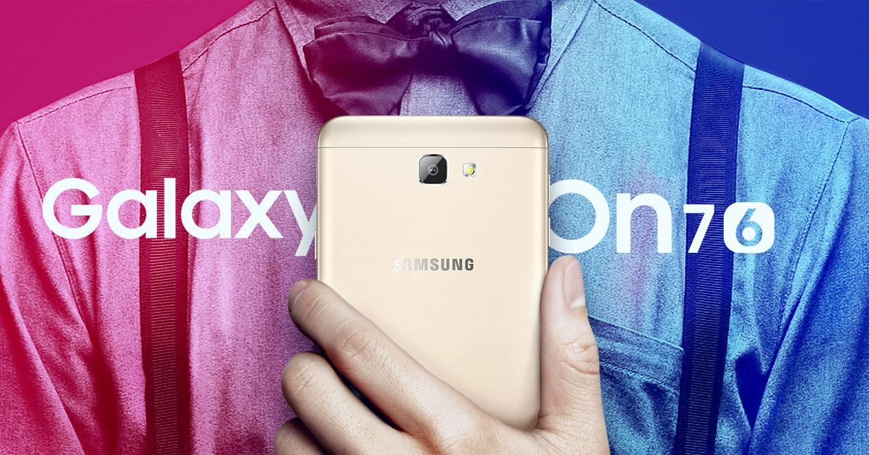 imagen promocional del nuevo Samsung Galaxy On7 (2016)