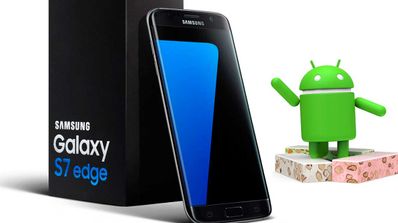 Samsung Galaxy S7 con andoid nougat