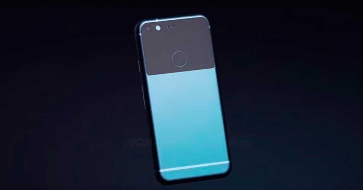Google Pixel azul