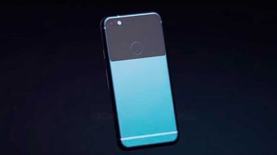 Google Pixel azul