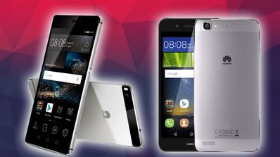 Huawei P8 y P8 Lite smart plateados