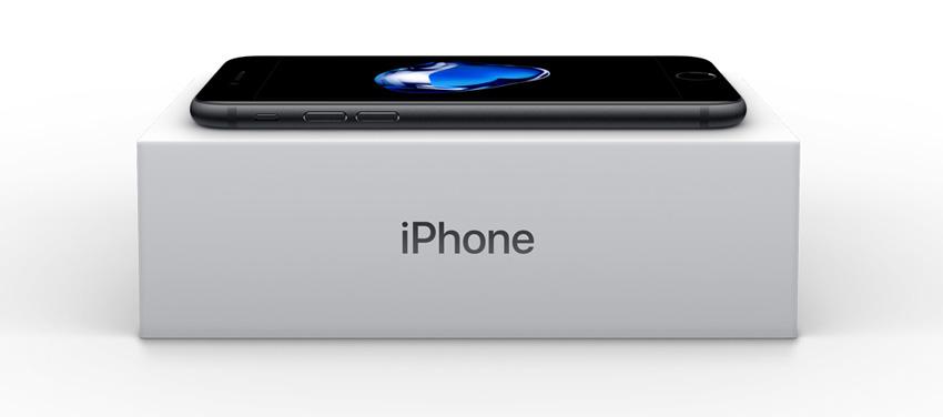Caja de embalaje de iPhone 7 Plus
