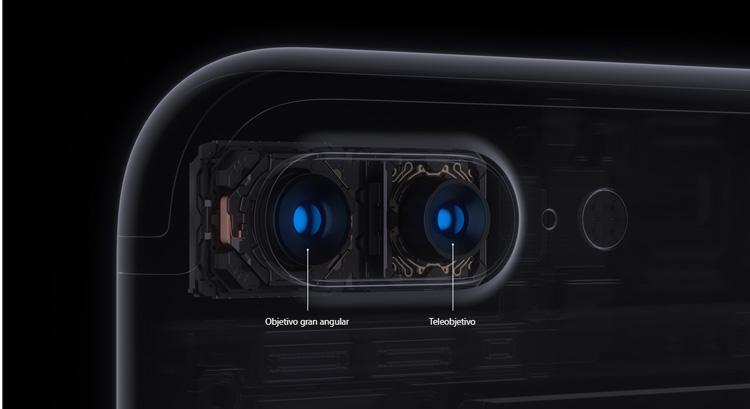 Doble cámara del iPhone 7 Plus
