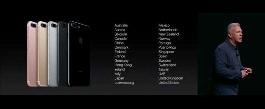 Precios del iPhone 7 Plus