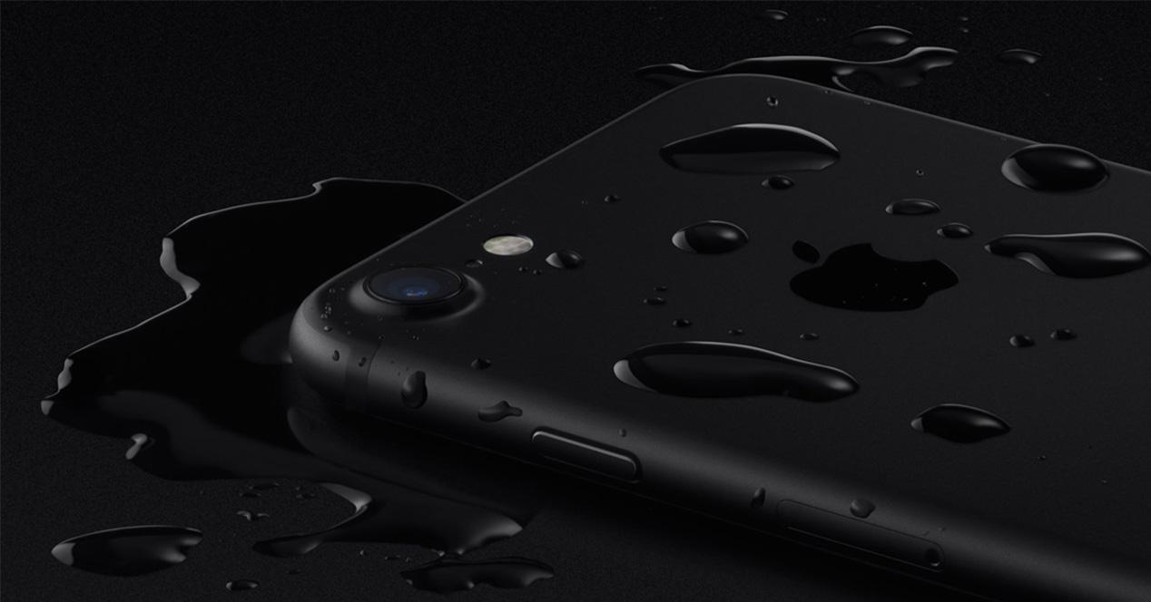 Carcasa del iPhone 7 resistente al agua