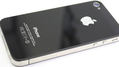 iphone 4 negro trasera