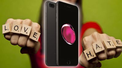 iphone 7 plus con puños Love Hate