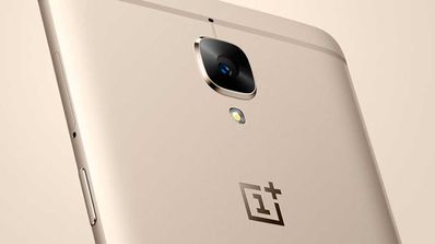 OnePlus 3 de color dorado