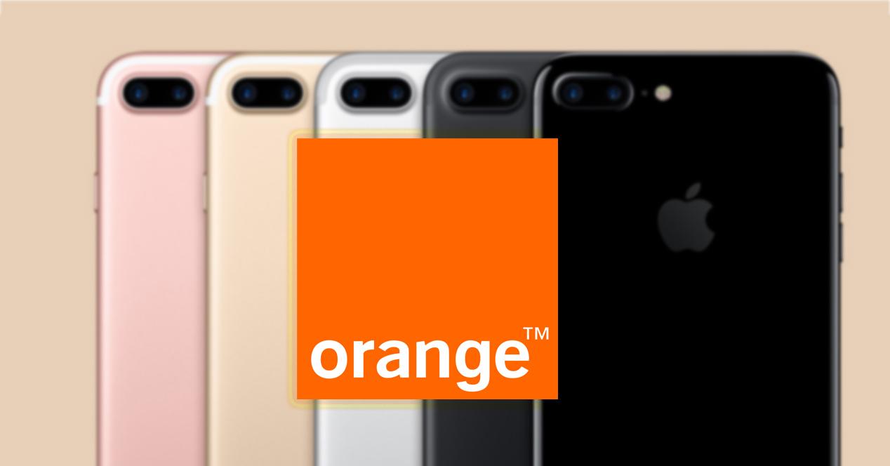 iPhone 7 orange