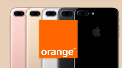iPhone 7 orange