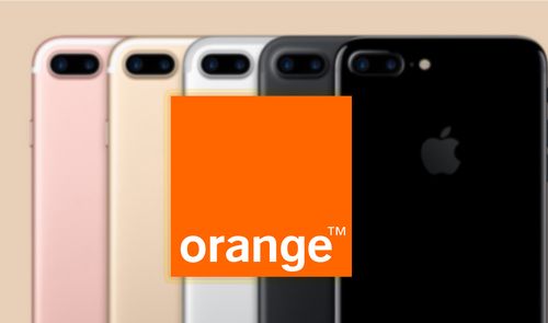 iPhone 7 orange
