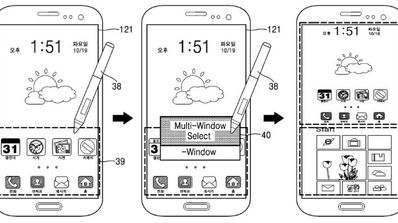 Samsung Galaxy con Android y Windows
