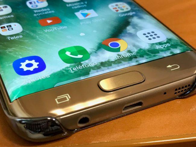 Samsung Galaxy S7 boton home