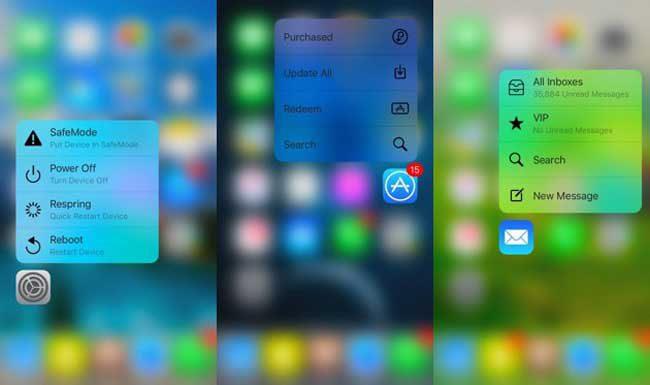 3D Touch cambiar color