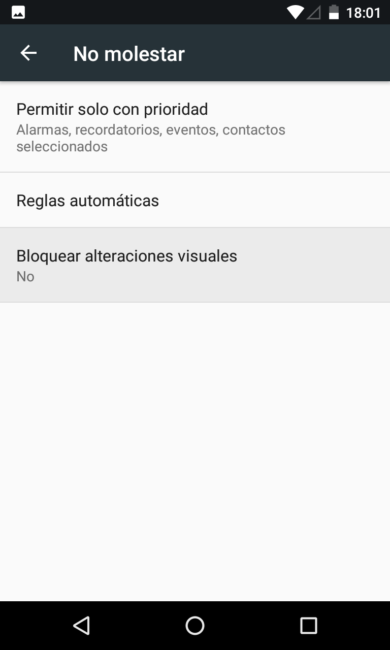 Bloquear alteraciones visuales Android 7.0 Nougat