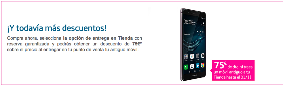 promo huawei p9 movistar