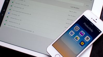 App de Dropbox para iOS