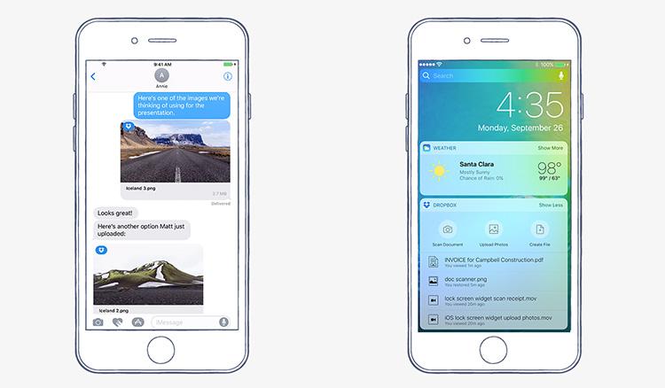 Nuevas funciones para la app Dropbox para iOS