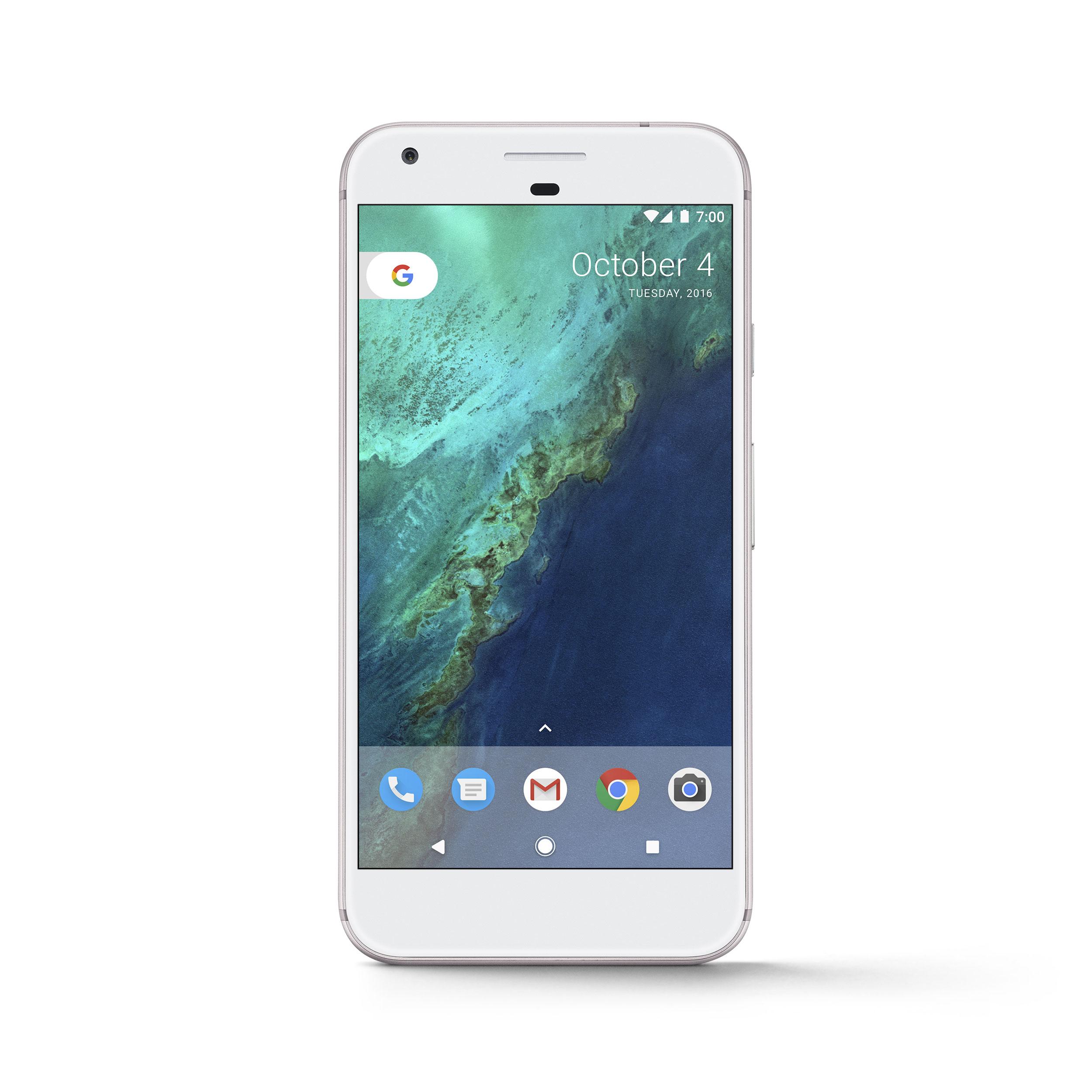 Google Pixel blanco