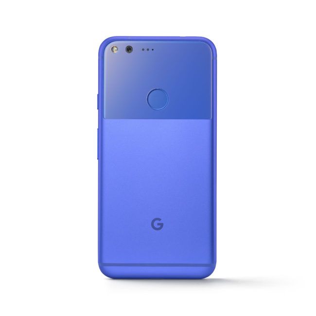 Google Pixel XL azul trasera